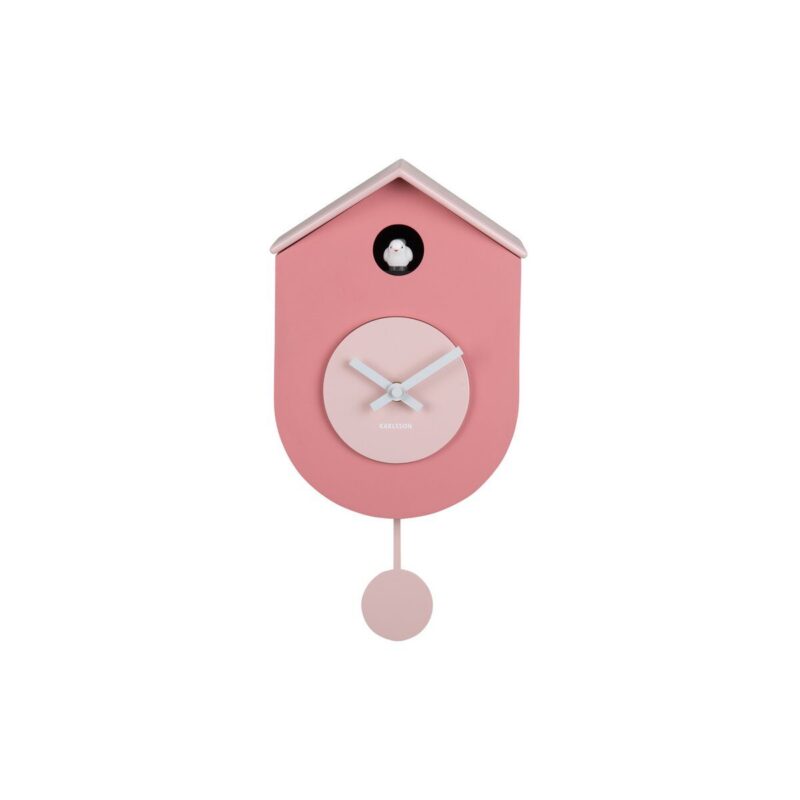 Wandklok Grato Koekoek roze - Afbeelding 5