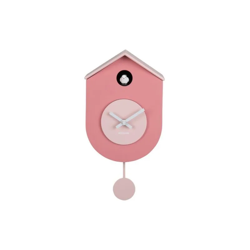 Wandklok Grato Koekoek roze - Afbeelding 5