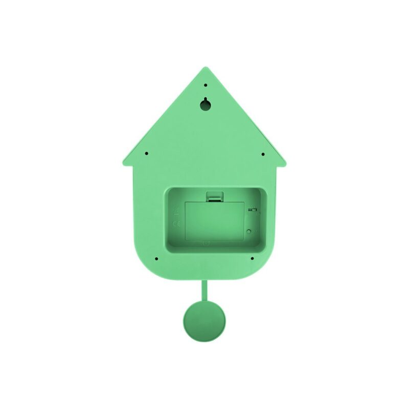 Wandklok Moderne Koekoek groen - Afbeelding 4
