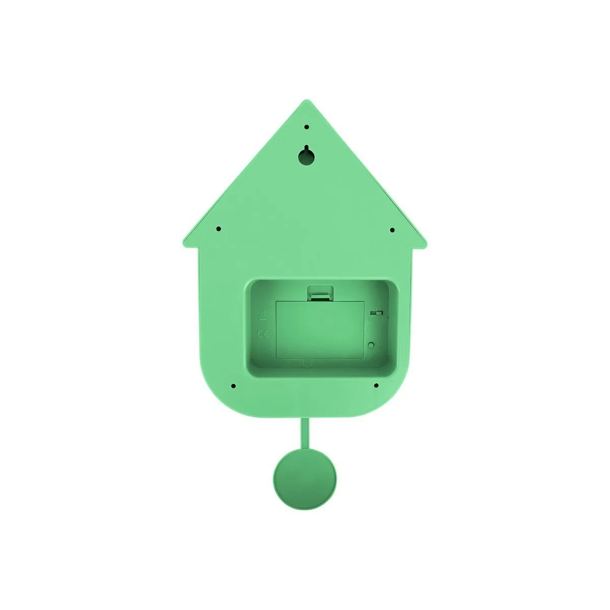 Wandklok Moderne Koekoek groen - Afbeelding 4