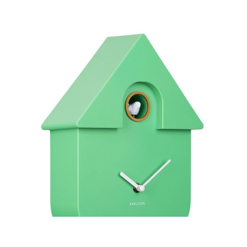 Wandklok Moderne Koekoek groen - Afbeelding 5