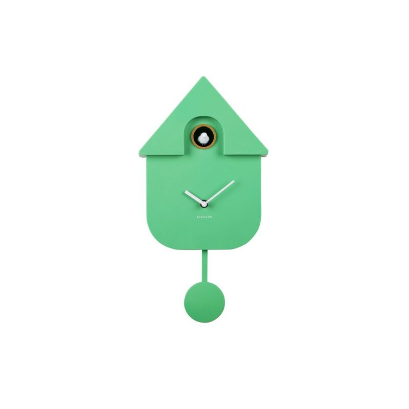 Wandklok Moderne Koekoek groen - Afbeelding 3