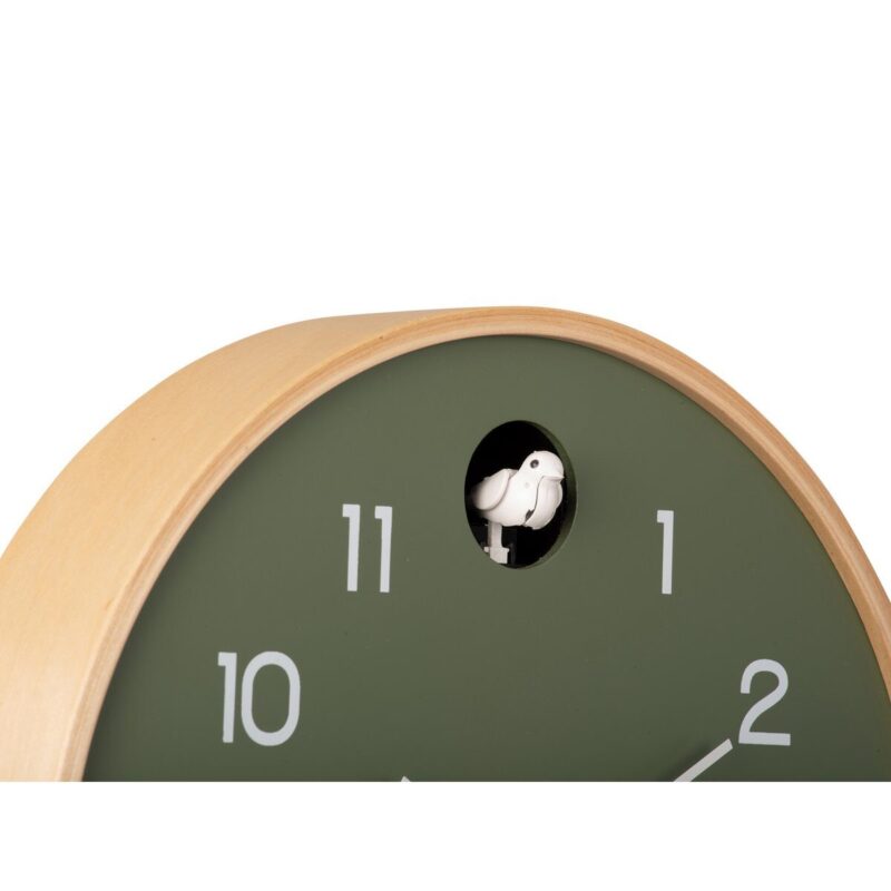 Wandklok Natuurlijke Koekoek groen - Afbeelding 3