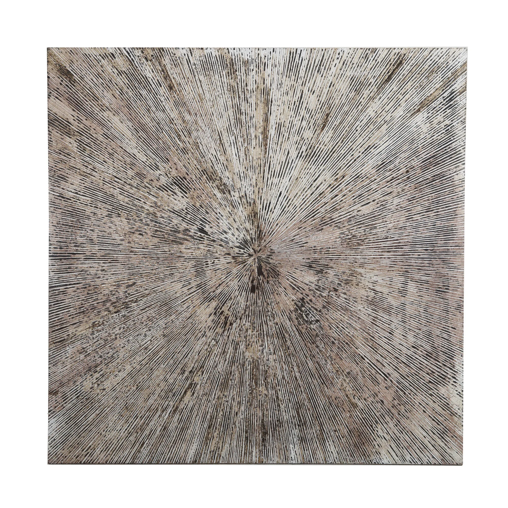 Wandbord Zapp white ribbed wallpanel square L