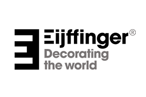 Eijffinger decorating the world logo
