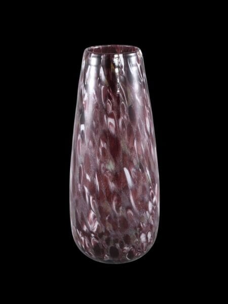 Gindora Purple glass vaas 18,5x18,5x42 cm