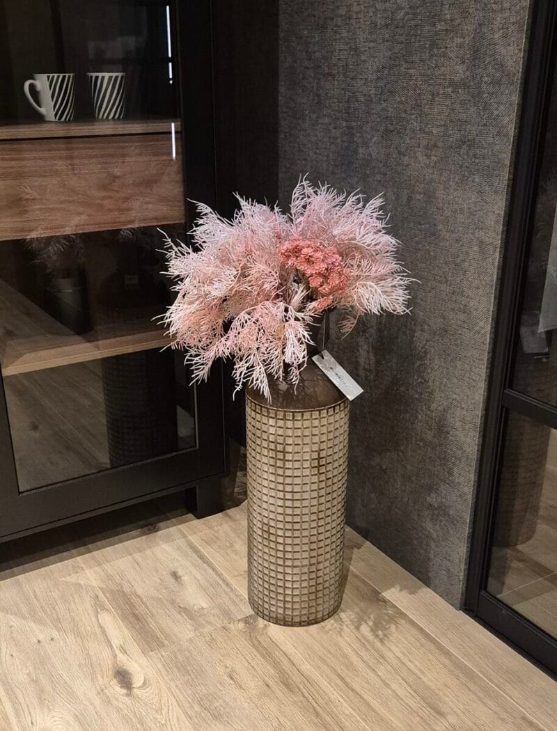 Kari vaas brons 60×17 cm - Afbeelding 3