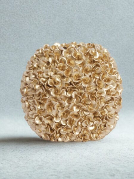 Vaas Phylia goud 31,5x17x28 cm