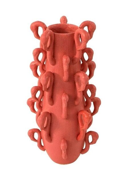 Vaas Roze Flamingo 22x22x39 cm