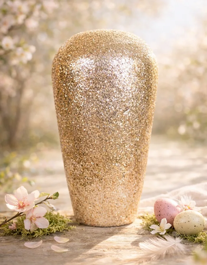 Vaas champagne voorjaar