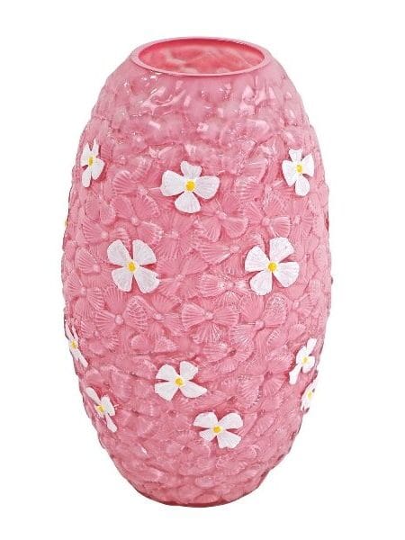 Vaas Roze margrieten 20x34 cm