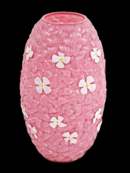 Vaas Roze margrieten 20x34 cm