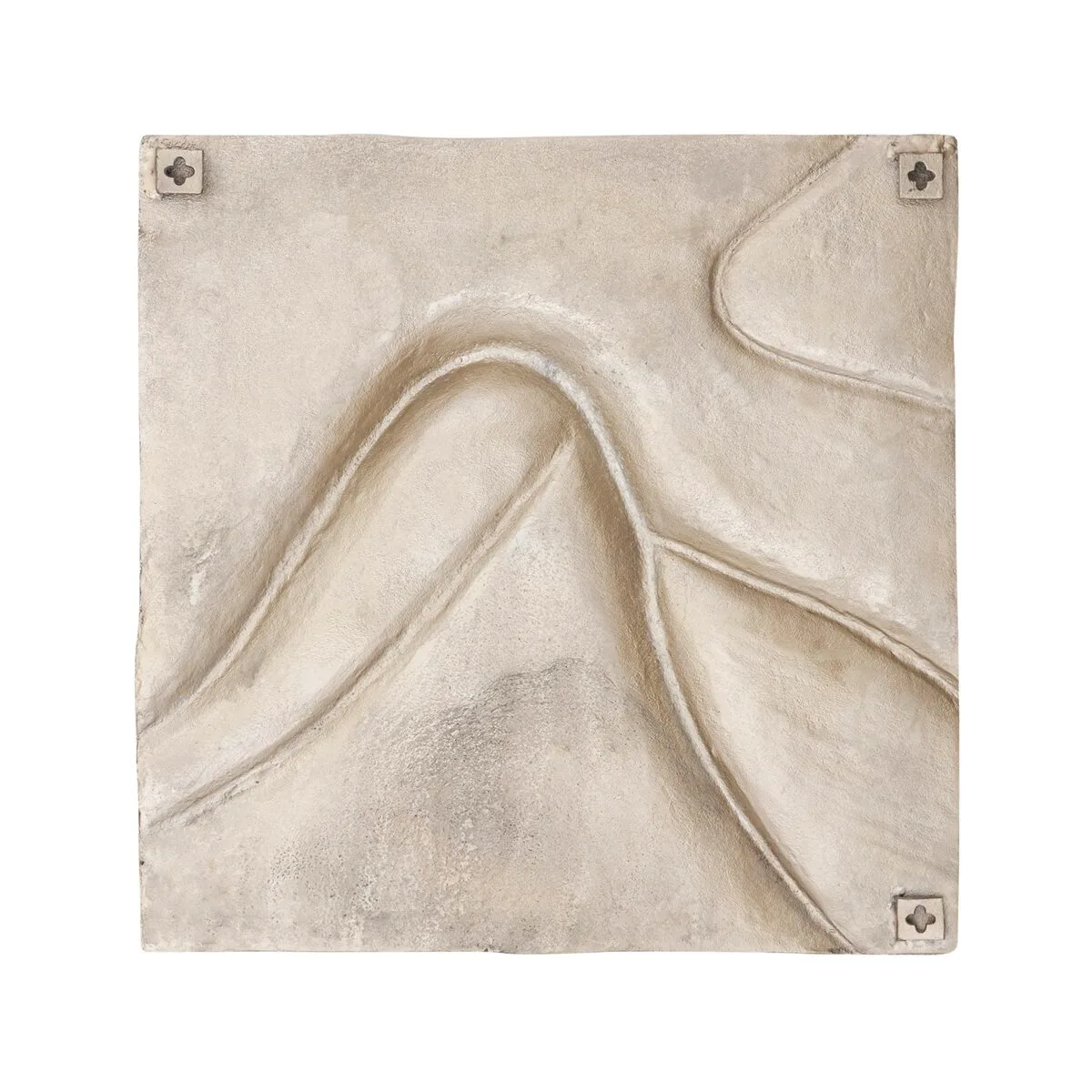 PTMD Gihan Casted Aluminium Wandbord L 70 cm in nickle of gold - Afbeelding 3