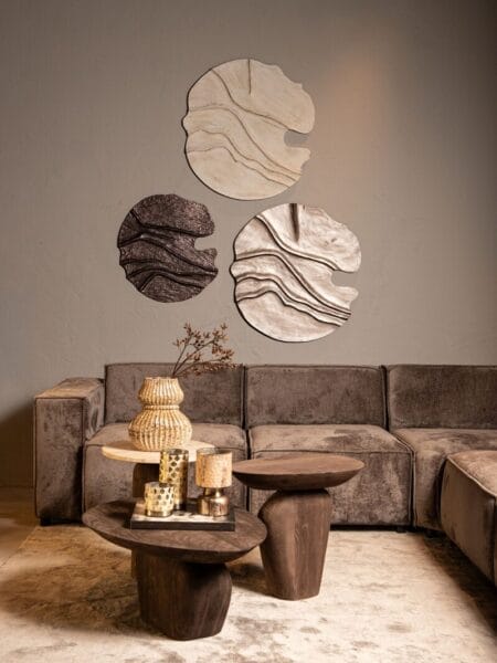 PTMD Samraj Bronze casted aluminium wandbord