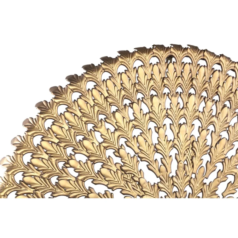 PTMD wandbord Xavery Bronze round iron wall L - Afbeelding 2