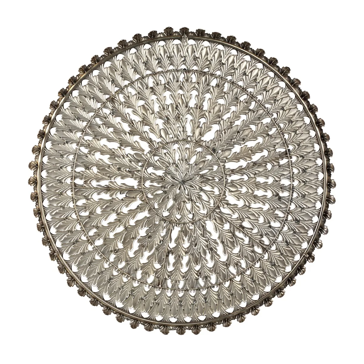 PTMD wandbord Xavery Bronze round iron wall S - Afbeelding 3