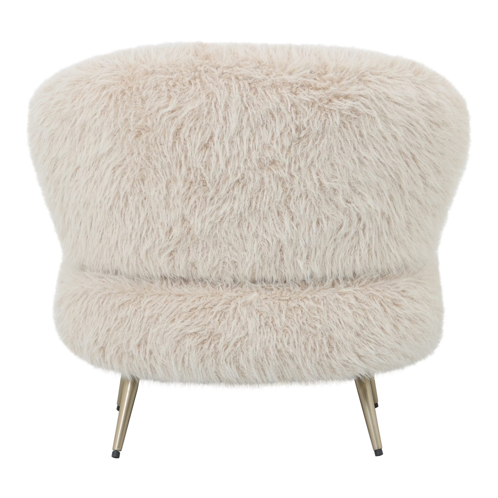 PTMD Fauteuil Franklyn Hair Beige - Afbeelding 5