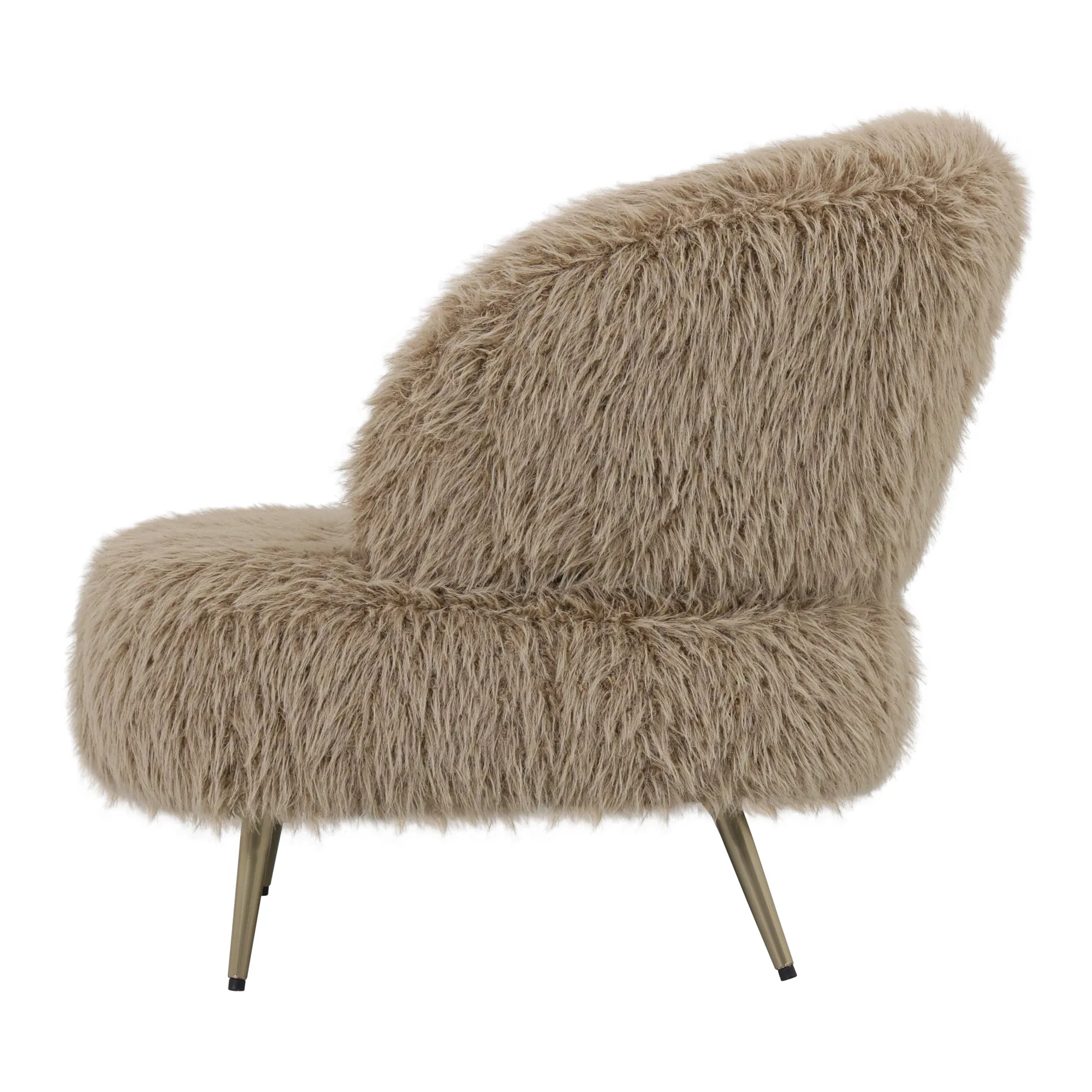 PTMD Fauteuil Franklyn Hair Brown - Afbeelding 4