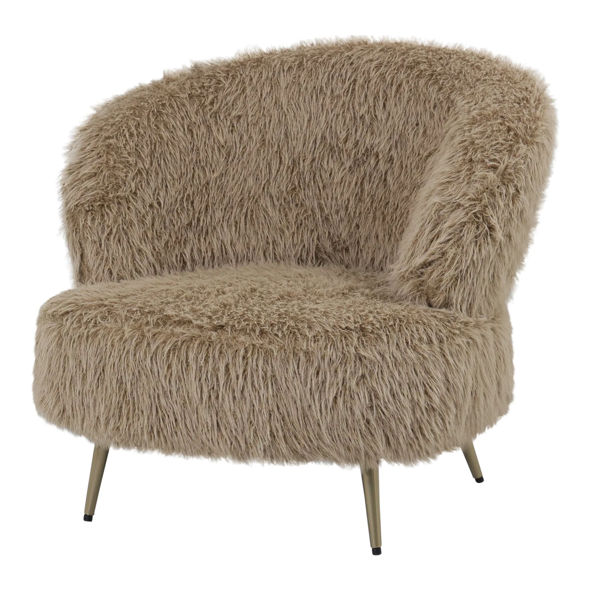 PTMD Fauteuil Franklyn Hair Brown - Afbeelding 5