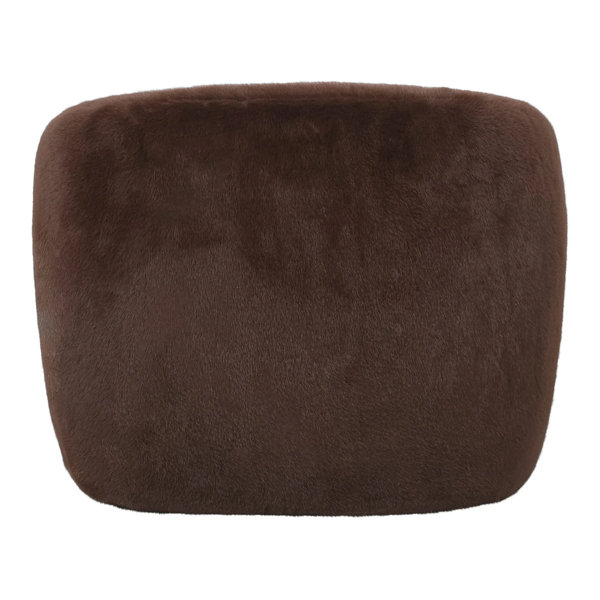PTMD Fur Fauteuil Aphrodite Brown - Afbeelding 4