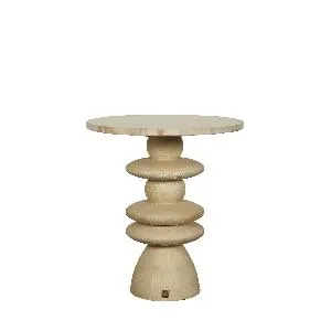 PTMD Callain Natural mango tafel rond 45 cm