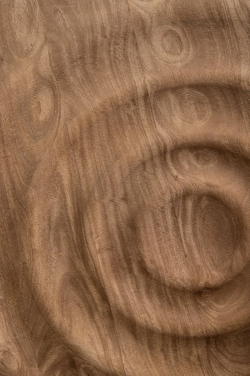 Mattin Natural mango wood circle wall panel rnd Large 120 cm - Afbeelding 3