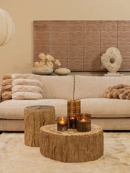 PTMD Seline Bronze MDF wavy stripe layer wall panel L 90x3,4x180 cm
