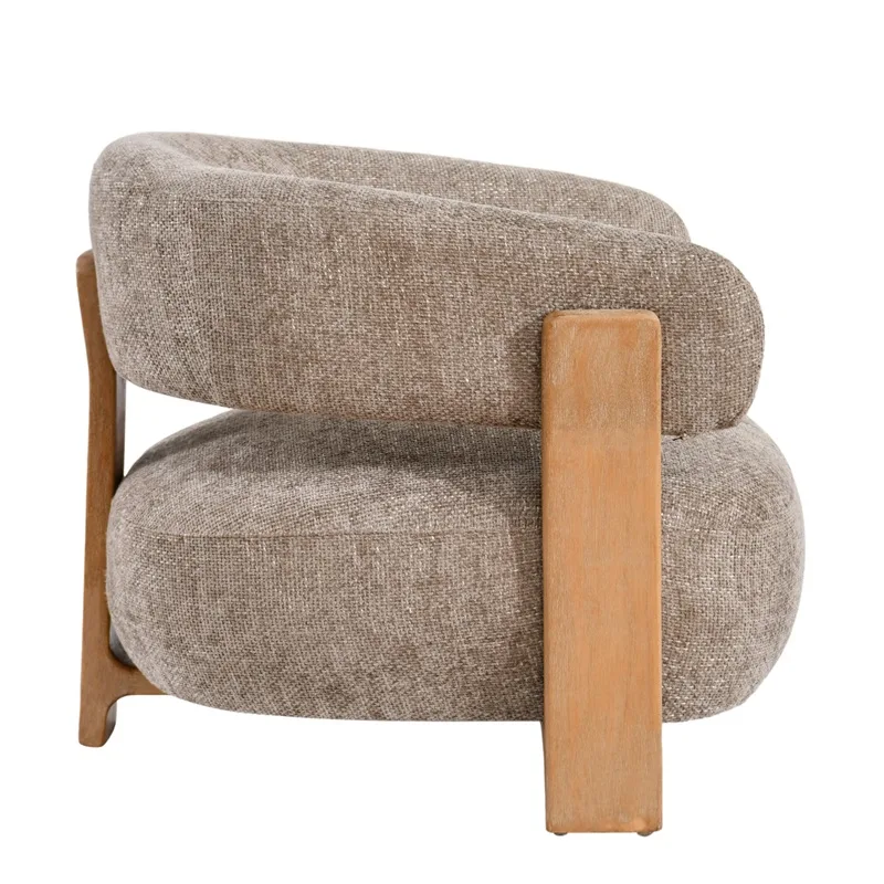 PTMD Fauteuil Mire Taupe Legacy 3 - Afbeelding 3