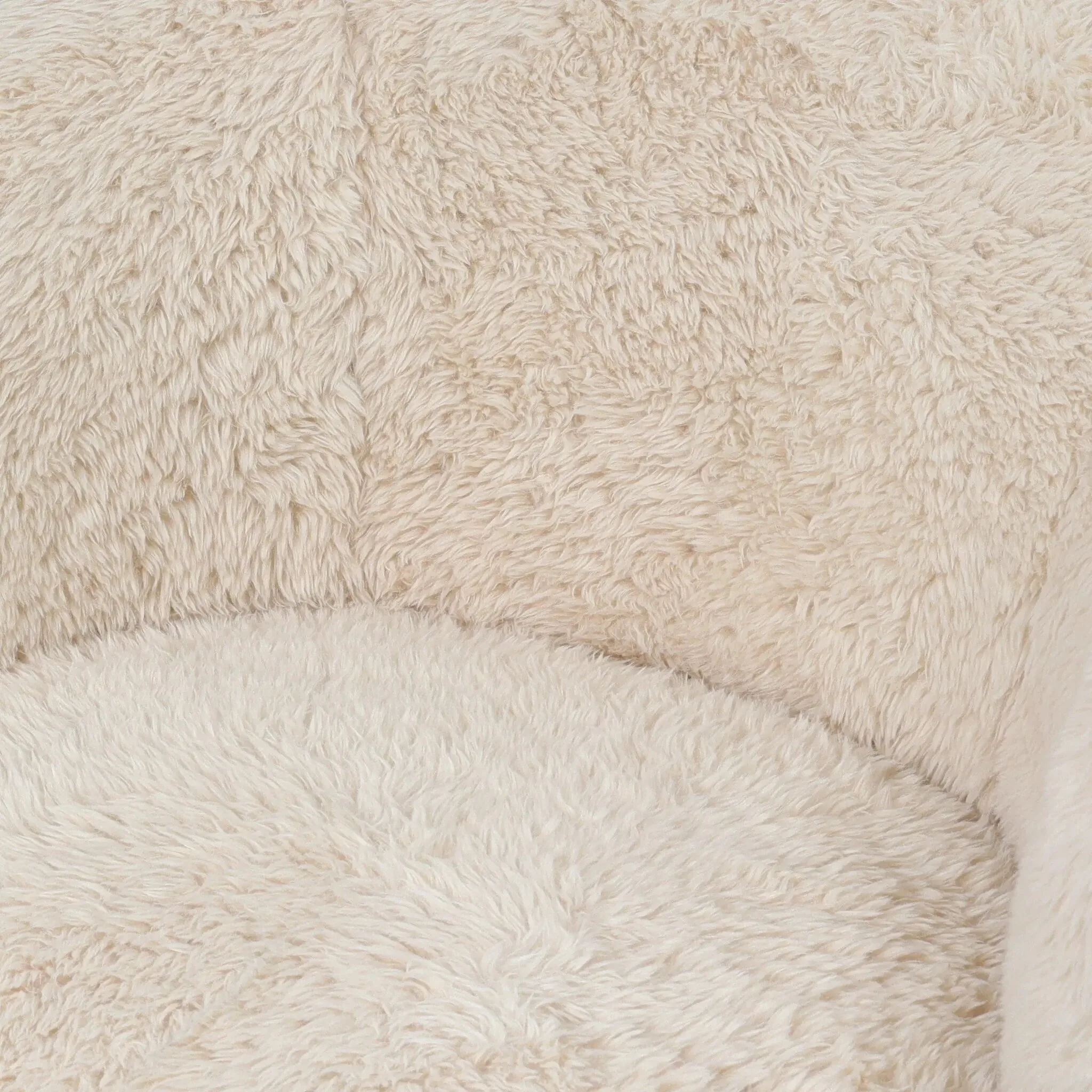 PTMD Fauteuil Aphrodite Fur Beige - Afbeelding 5