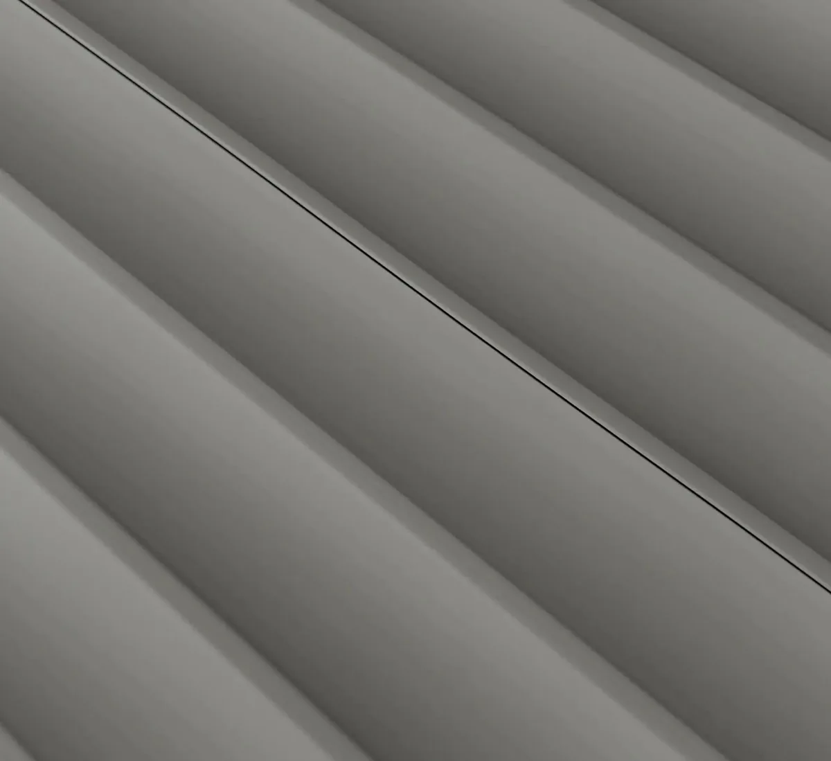 Lamelio kunststof wandpanelen Velutto Misty Grey 270x25 cm - Afbeelding 2