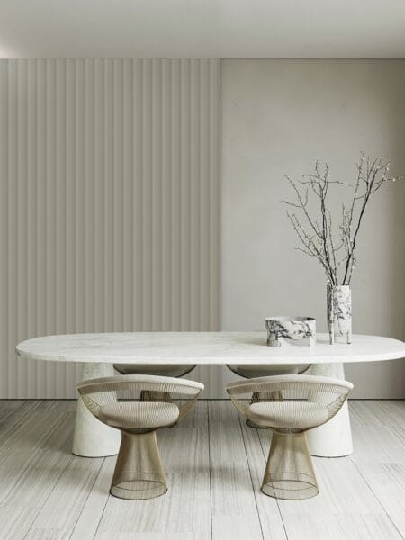 Lamelio kunststof wandpanelen Velutto Dessert Beige