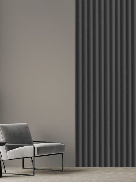 Lamelio kunststof wandpanelen Velutto Shadow Grey