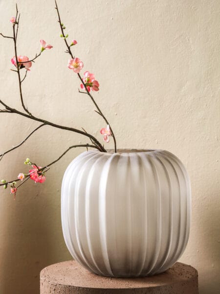 Vaas PTMD Levente Sand carved rond 30 cm