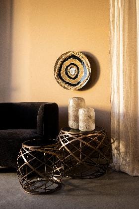 Showroommodel PTMD Tornado bijzettafels, set van 2