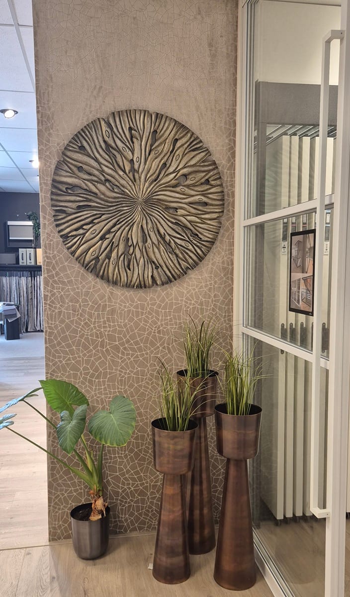 PTMD Bonte Cream MDF Wall Panel S 90 cm