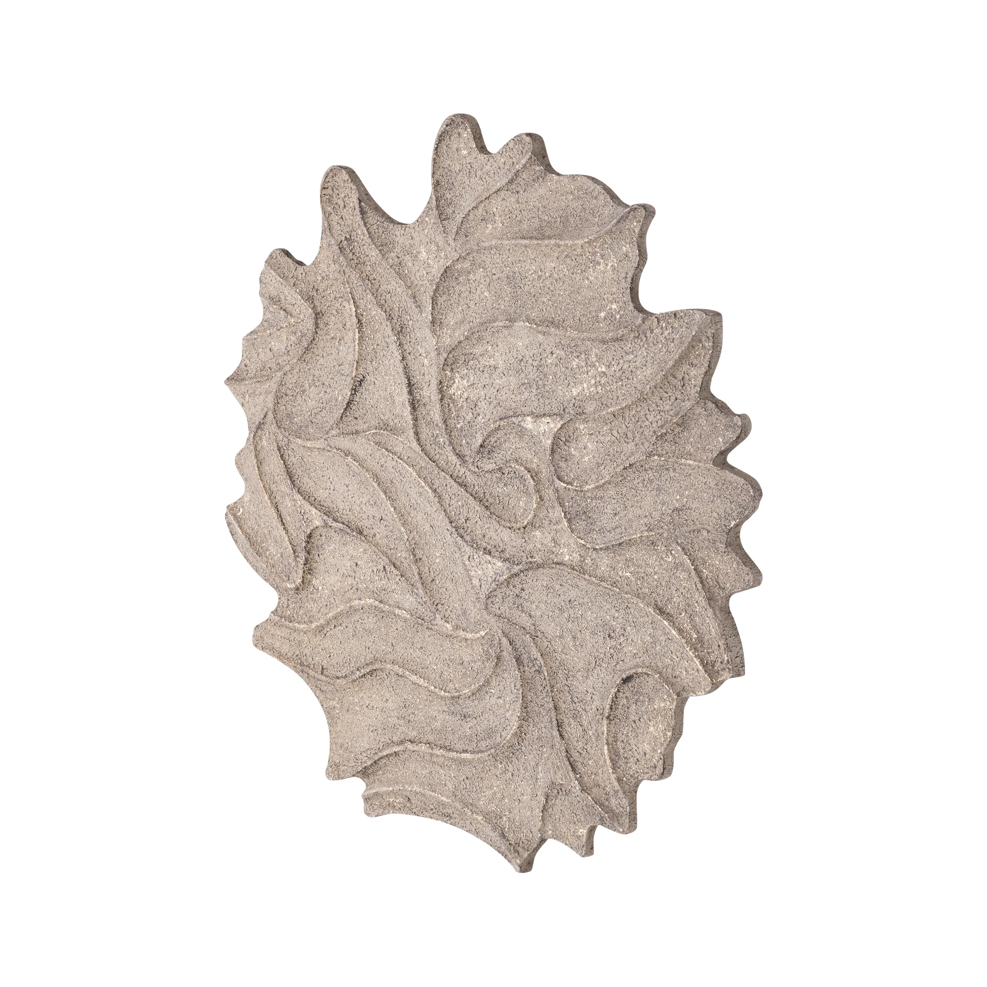 PTMD wandbord Ceanna Brown MDF wall panel wavy round S - Afbeelding 2
