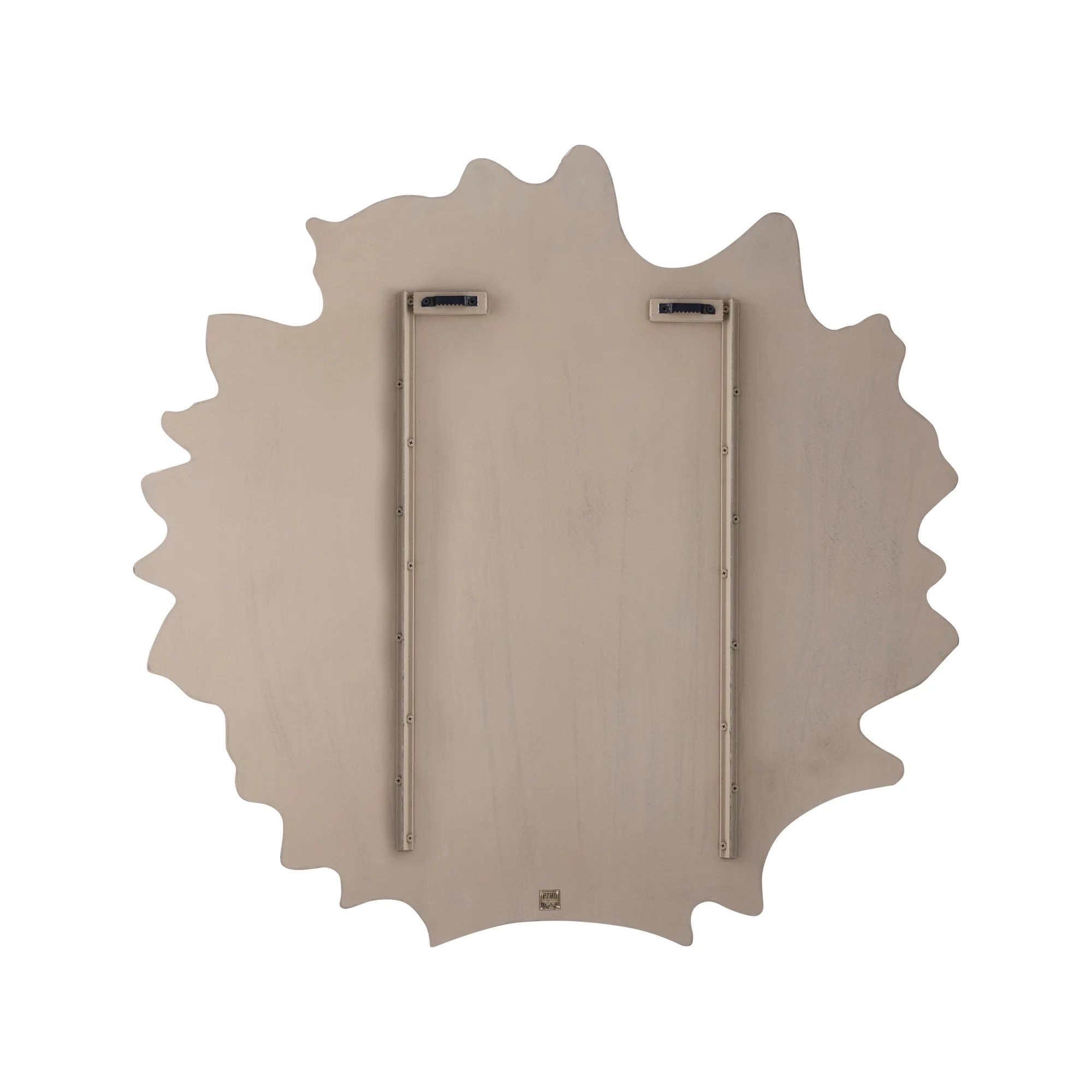 PTMD wandbord Ceanna Brown MDF wall panel wavy round S - Afbeelding 3