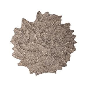 PTMD wandbord Ceanna Brown MDF wall panel wavy round S