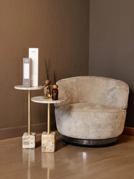 PTMD Filou fauteuil + 2 Ebe bijzettafels cadeau