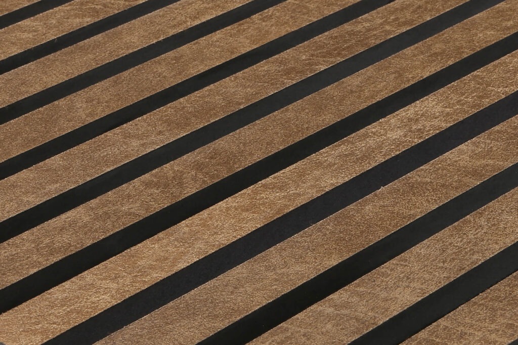 Akoestisch wandpaneel Leer Siena 280x50 cm