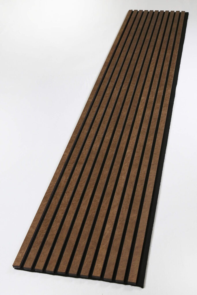 Akoestisch wandpaneel Leer Siena 280x50 cm - Afbeelding 4