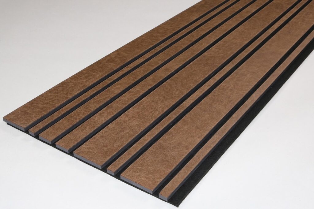 Akoestisch wandpaneel Vario Leer Siena 280x50 cm - Afbeelding 2