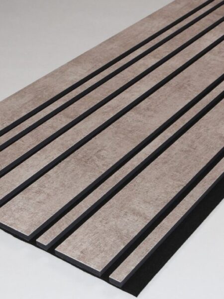 Akoestisch wandpaneel Vario Velours Beige 280x50 cm
