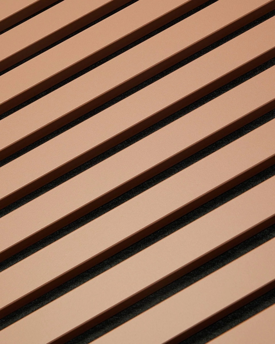 Akupaneel Terra met zwart vilt 240x60 cm - Afbeelding 3
