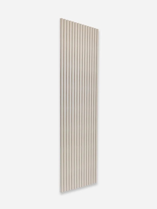 Akupaneel Linnen met beige vilt 240x60 cm