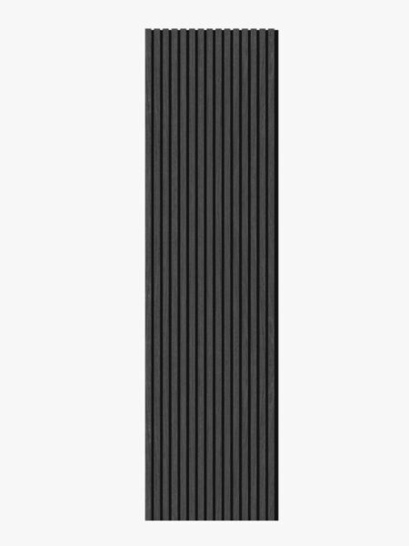 Akoestisch Wandpaneel Eiken Zwart 260x60 cm