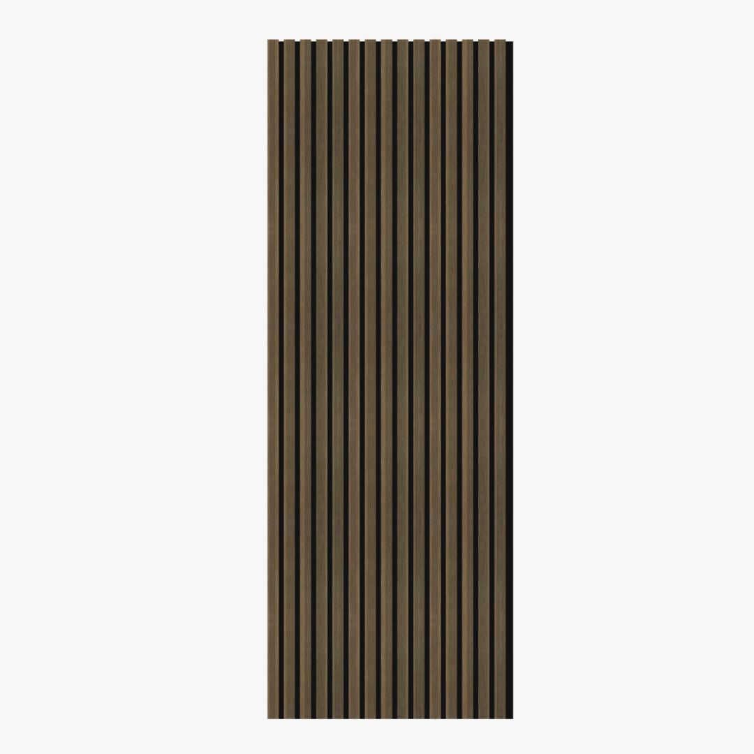 Akoestisch Wandpaneel Eiken Gerookt 260x60 cm