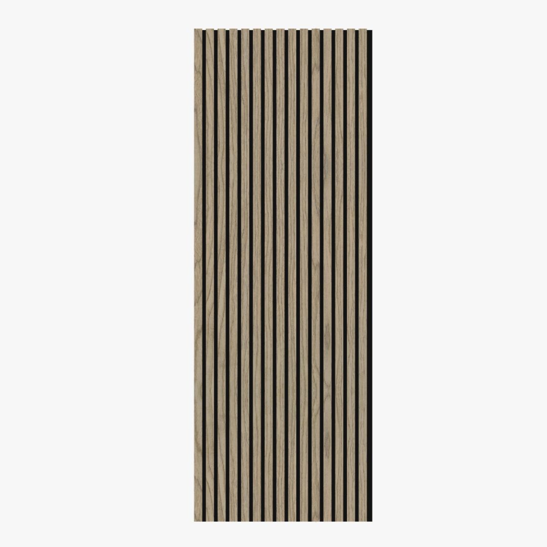 Akoestisch Wandpaneel Walnoot 260x60 cm